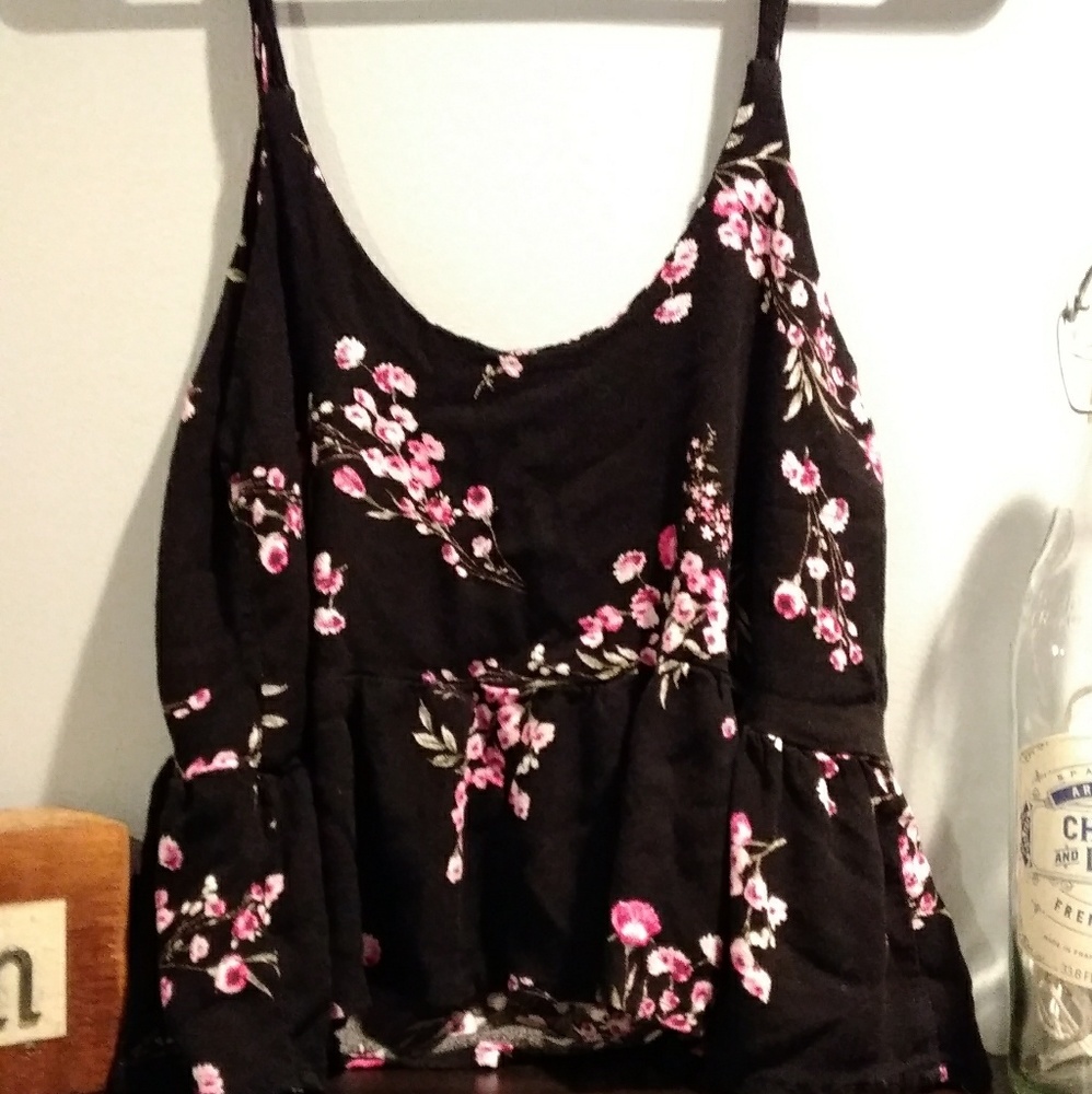 Floral tank top